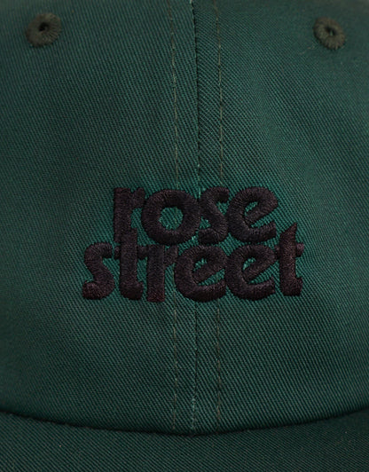 Rose Street Stacked Logo Hat Green