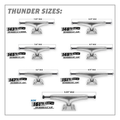 Thunder Trucks Polished (Set of 2): Assorted Sizes