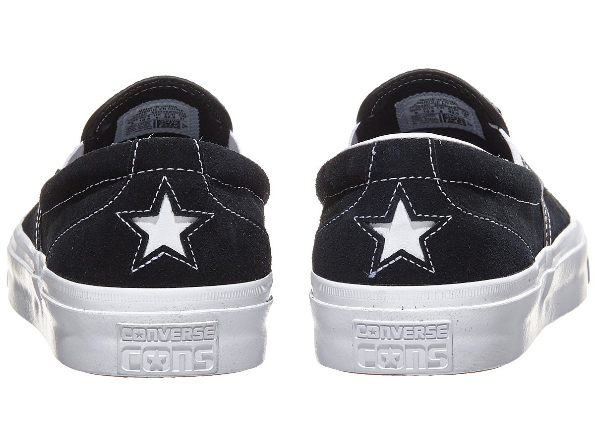 Converse One Star CC Slip Pro Black White