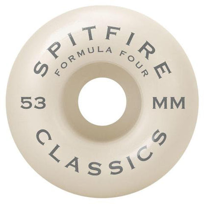 Spitfire F4 99 Classics: 53MM (Swirl Orange)
