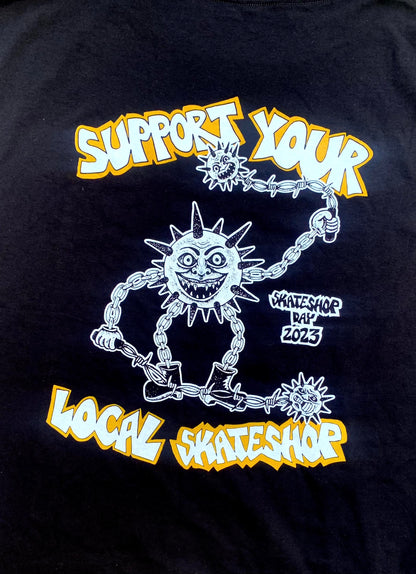 Rose Street Skate Shop Day 2023 x Russell Support Your Local Tee